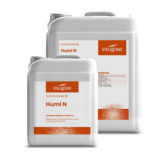 Concime azotato + acidi umici Humi N 5 lt.