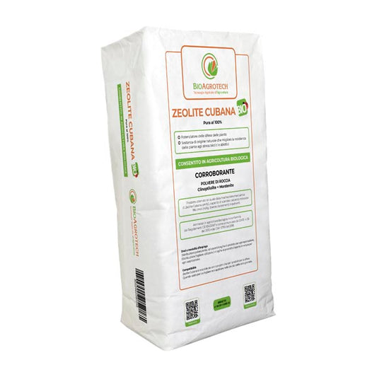 Zeolite Cubana - Corroborante polvere di roccia: Clinoptilolite + Mordenite pura al 100%